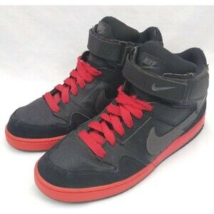 Nike Shoes Mens 8 SB Zoom Air Mogan Mid 2 Black Red 407360-021